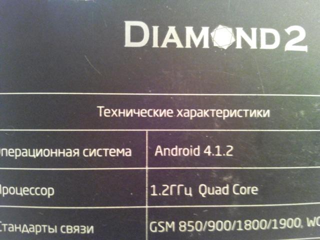 Обзор Fly IQ444 Diamond 2. Демонстрационный снимок