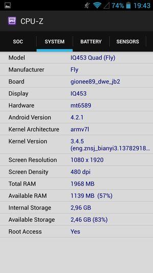 Смартфон Fly Luminor IQ453:, фото 49
