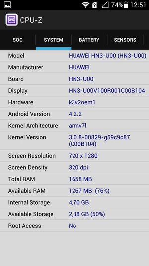 Смартфон Huawei Honor 3:, фото 68