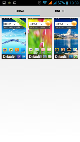 Обзор Jiayu G4. Скриншоты. Оболочка Jiayu Launcher