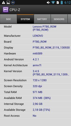 Смартфон Lenovo P780:, фото 59