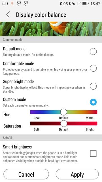 Обзор смартфона Lenovo P90. Тестирование дисплея