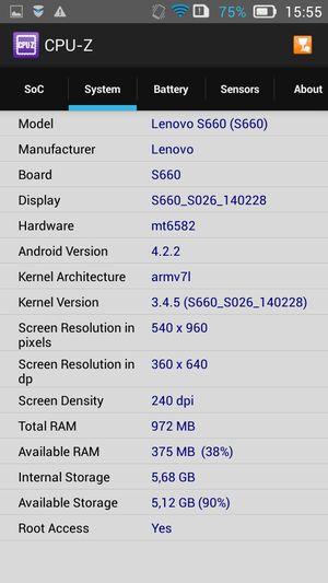 Смартфон Lenovo S660:, фото 50