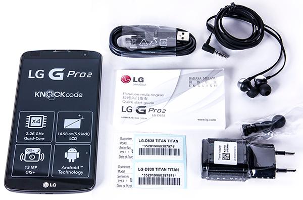 Планшетофон LG G Pro 2:, фото 3