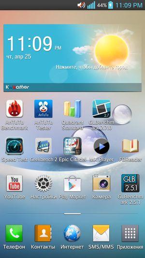 Обзор смартфона LG Optimus G Pro