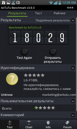 Обзор LG Optimus G