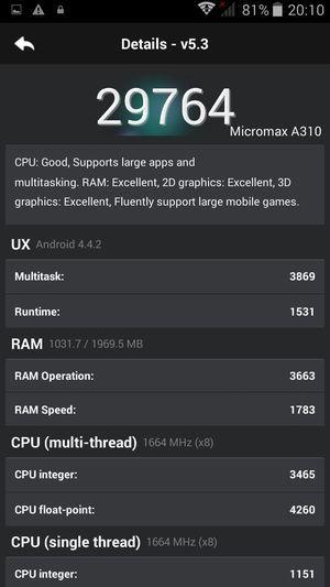 Смартфон Micromax Canvas Nitro:, фото 59