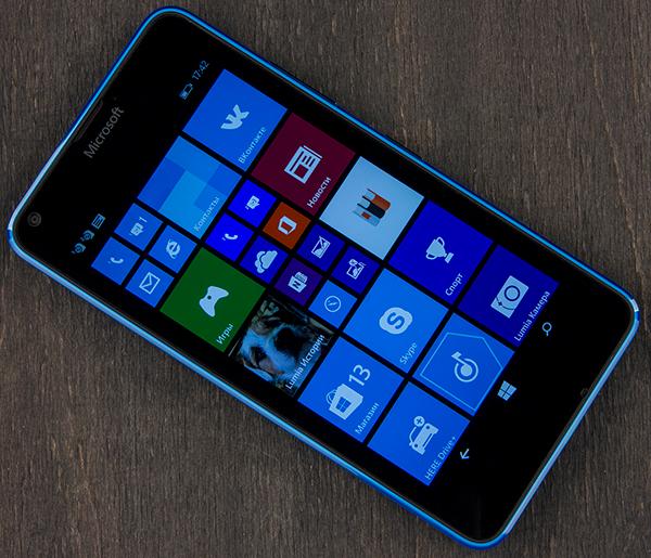 Внешний вид Microsoft Lumia 640
