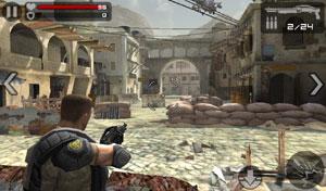 Игра Frontline Commando прекрасно запускается на Megafon SP-A20i Mint с прошивкой 4.0.4