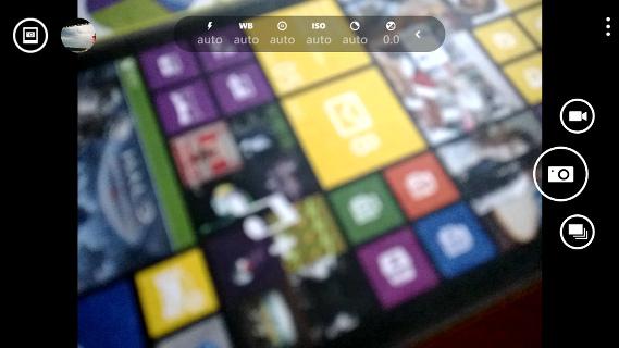 Работа с камерой в Nokia Lumia 1520