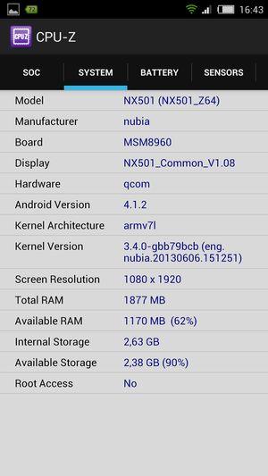 Обзор «элитного» смартфона ZTE nubia z5:, фото 13
