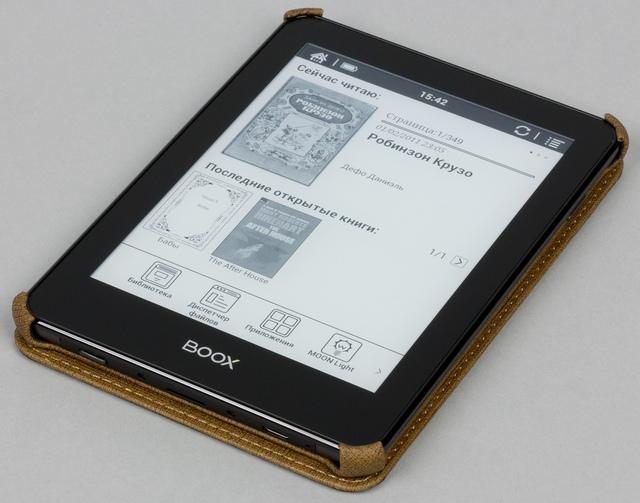 Внешний вид Onyx Boox Monte Cristo