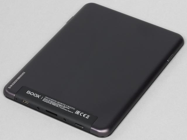 Внешний вид Onyx Boox Monte Cristo