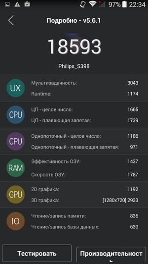 Смартфон Philips S398:, фото 53