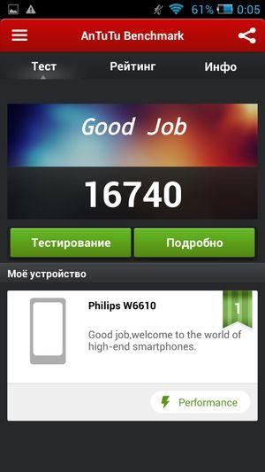 Смартфон Philips Xenium W6610:, фото 48
