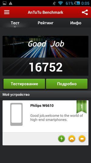 Смартфон Philips Xenium W6610:, фото 49