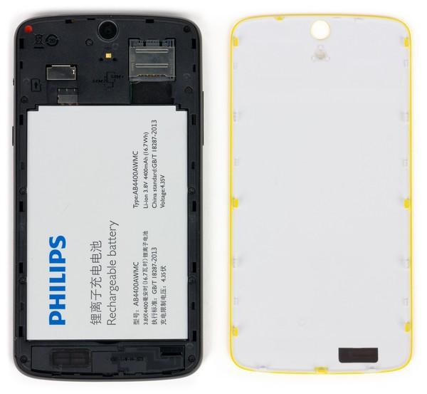 Смартфон Philips Xenium V387:, фото 7