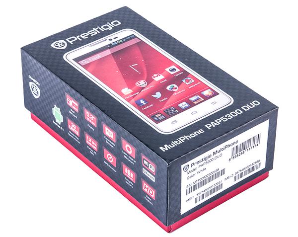 Смартфон Prestigio MultiPhone 5300 Duo:, фото 1