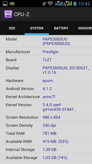 Смартфон Prestigio MultiPhone 5300 Duo:, фото 43