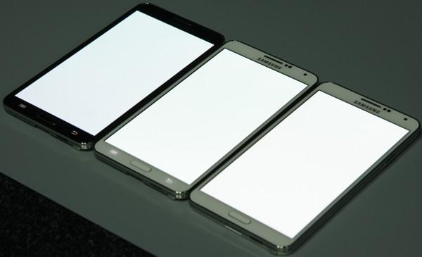 Результаты тестирования экрана Samsung Galaxy Note 3