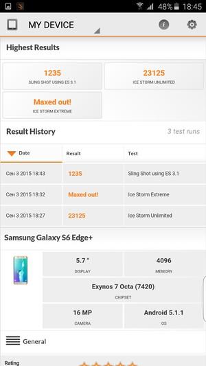 Смартфон Samsung Galaxy S6 edge+:, фото 104