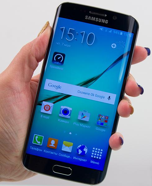 Смартфон Samsung Galaxy S6 Edge:, фото 4