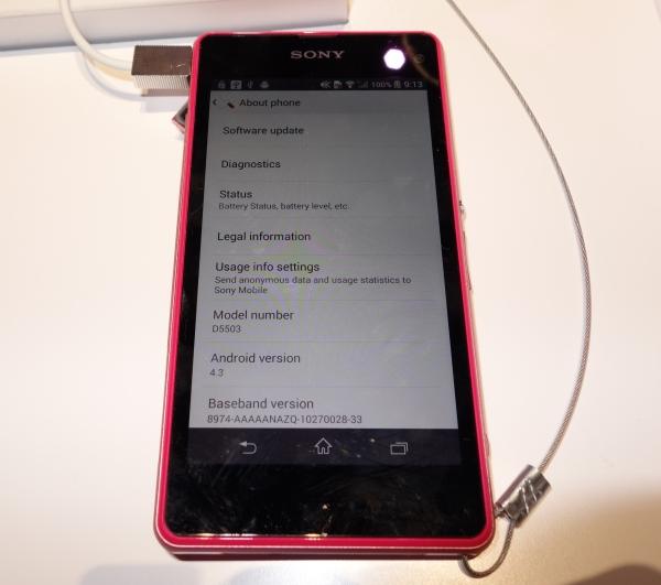 Новые смартфоны Sony Xperia Z1 Compact, E1 и T2 Ultra и «умный» браслет:, фото 21