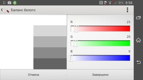Обзор смартфона Sony Xperia Z2. Тестирование дисплея