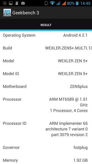 Смартфон Wexler Zen 5+:, фото 51