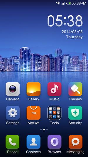 Программное обеспечение Xiaomi Mi3 Программное обеспечение Xiaomi Mi3