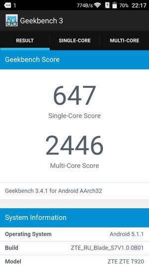 Смартфон ZTE Blade S7:, фото 81