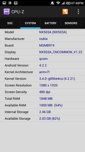 Смартфон ZTE nubia Z5s:, фото 46