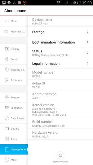 Смартфон ZTE nubia Z7 Max:, фото 57