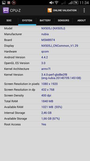 Смартфон ZTE nubia Z7 Max:, фото 56