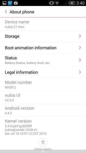 Смартфон ZTE nubia Z7 mini:, фото 62