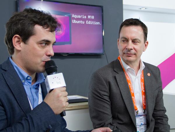 Фото с презентации BQ на MWC 2016
