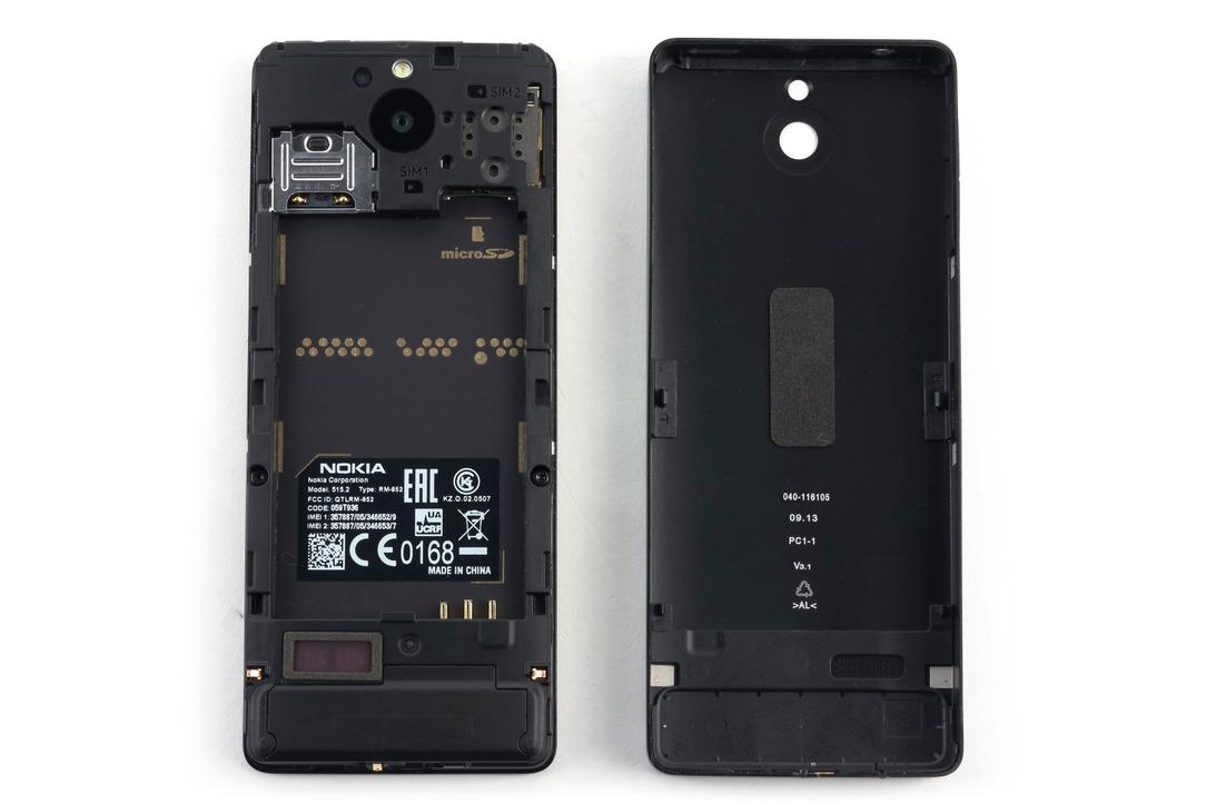 Дизайн телефона Nokia 515