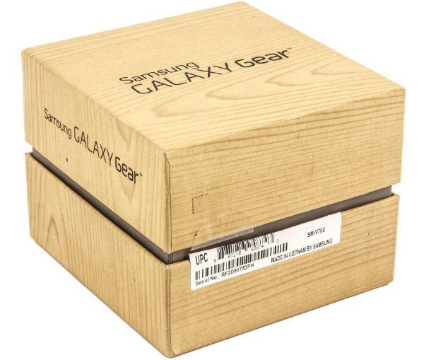 Коробка умных часов Samsung Galaxy Gear Коробка умных часов Samsung Galaxy Gear