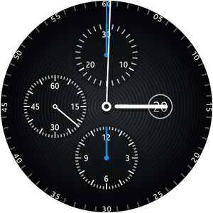 Снимок экрана Samsung Gear S2