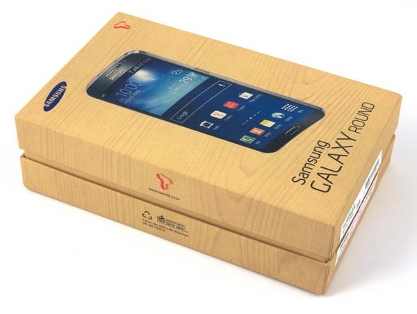 Коробка смартфона Samsung Galaxy Round Коробка смартфона Samsung Galaxy Round
