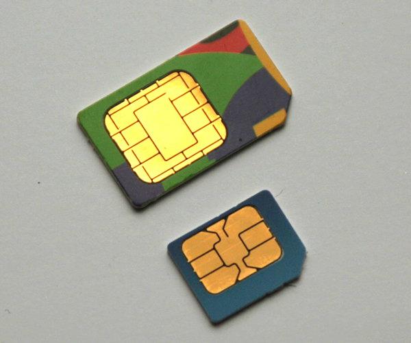 Mini-SIM и Micro-SIM Mini-SIM и Micro-SIM