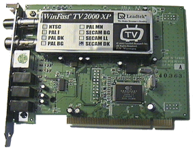 PCI TV и FM тюнер Leadtek WinFastTV 2000 XP, фото 2