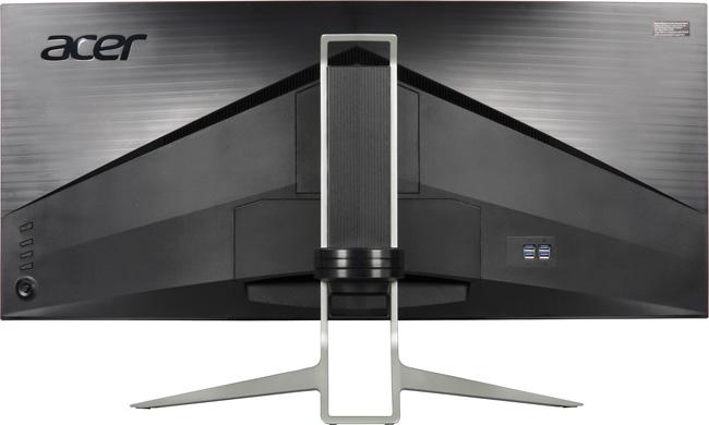 ЖК-монитор Acer XR382CQK, вид сзади ЖК-монитор Acer XR382CQK, вид сзади