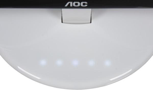 ЖК-монитор AOC e2343F2, контрольная панель