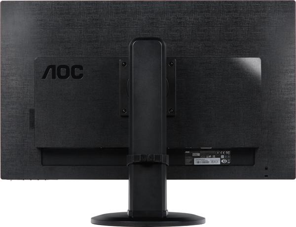ЖК-монитор AOC q2770Pqu, вид сзади ЖК-монитор AOC q2770Pqu, вид сзади
