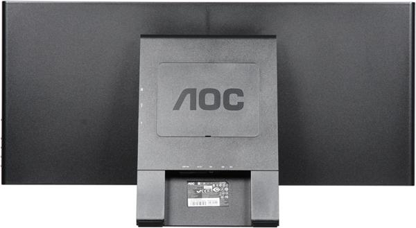 ЖК-монитор AOC q2963Pm, вид сзади ЖК-монитор AOC q2963Pm, вид сзади