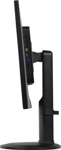 ЖК-монитор AOC U2868PQU, вид сбоку ЖК-монитор AOC U2868PQU, вид сбоку