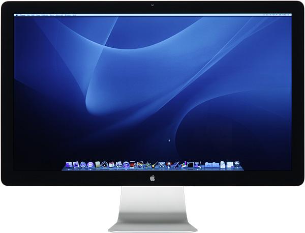 ЖК-монитор Apple LED Cinema Display, вид спереди ЖК-монитор Apple LED Cinema Display, вид спереди