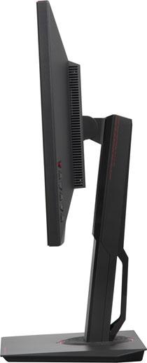 ЖК-монитор Asus MG278Q, вид сбоку ЖК-монитор Asus MG278Q, вид сбоку
