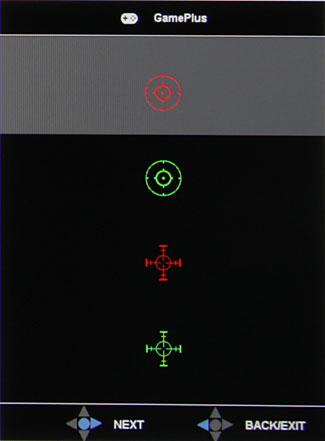 ЖК-монитор Asus MG279Q, меню установок